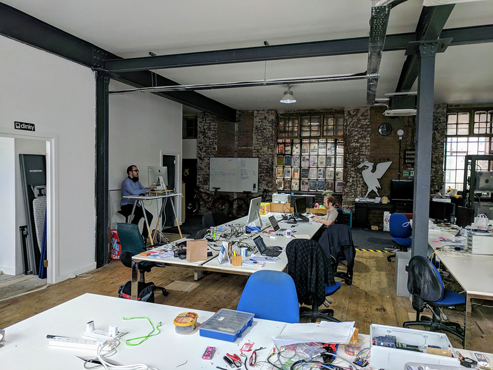 Workshop space DoES Liverpool