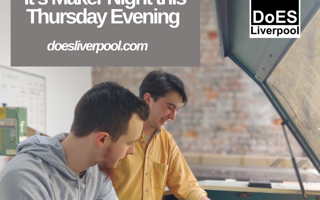 Thursday is Maker Night